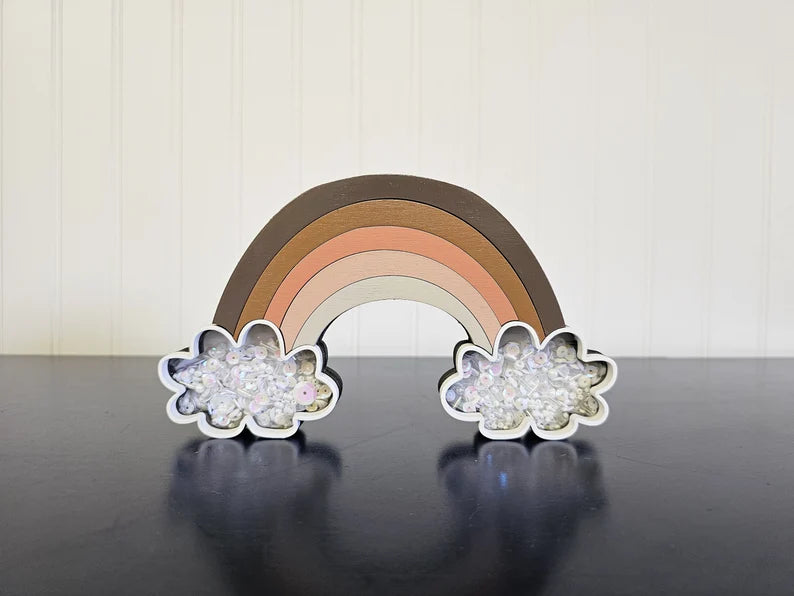 Rainbow Mini Sprinkle Shaker Signs