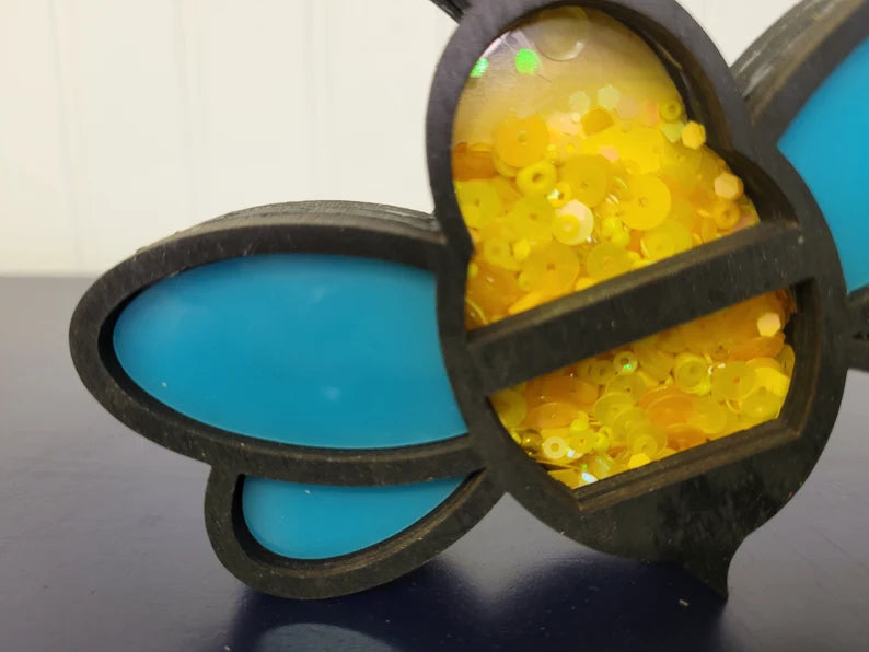Bumble Bee MINI Sprinkle Shaker Sign
