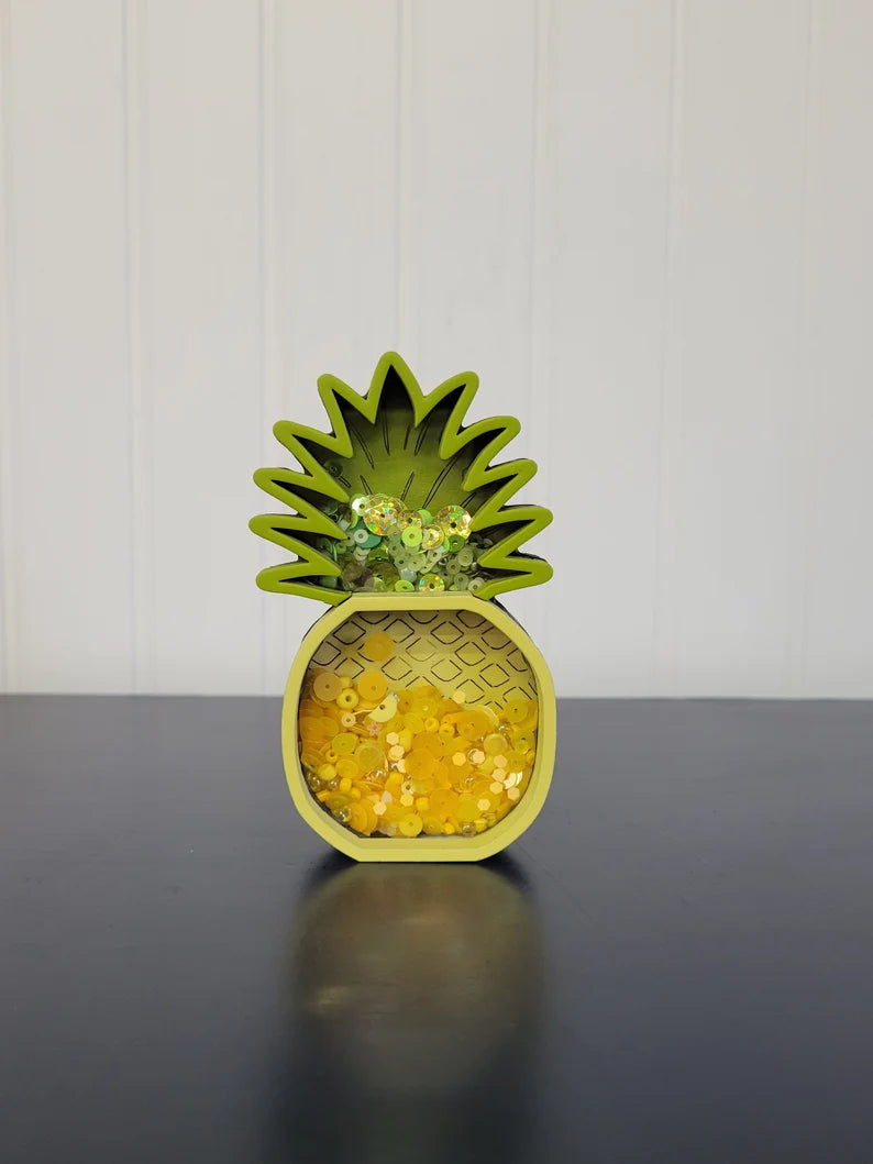 Fruit Apple Lemon Lime Orange Grapes Peach Cherry Pear Strawberry Watermelon Pineapple Mini Sprinkle Shaker Sign