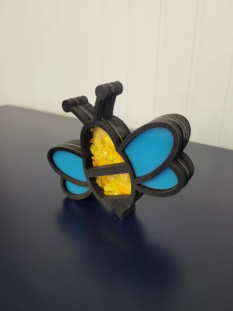 Bumble Bee MINI Sprinkle Shaker Sign